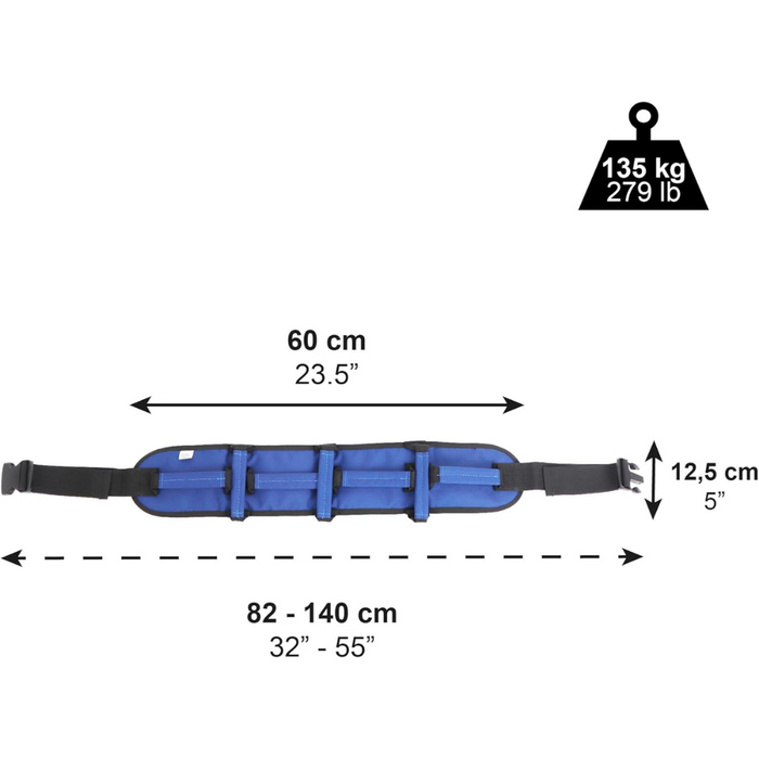 Cinturón de Transferencia con 7 Asas, Ayuda para Levantar Personas con Movilidad Reducida | PEPE
