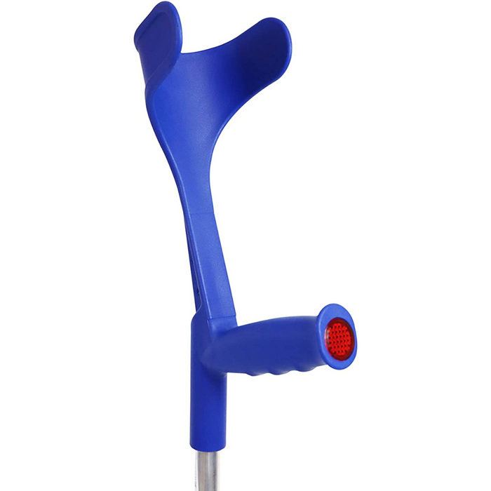 Muletas Ortopédicas Adulto (x2 uds), Muletas de Aluminio Regulables Azul | PEPE