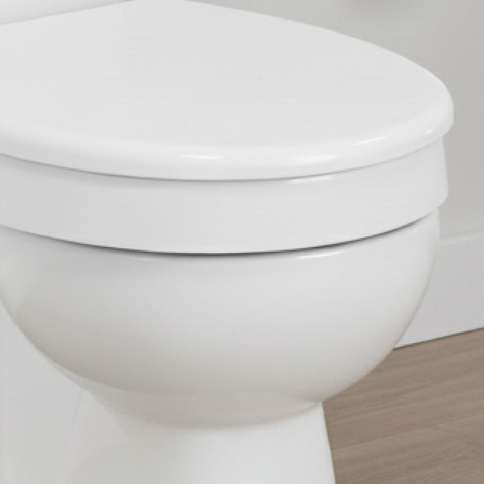 Elevador WC (7,5 cm) Duroplast, Alza Inodoro para Adultos con Tapa | KMINA | K30040