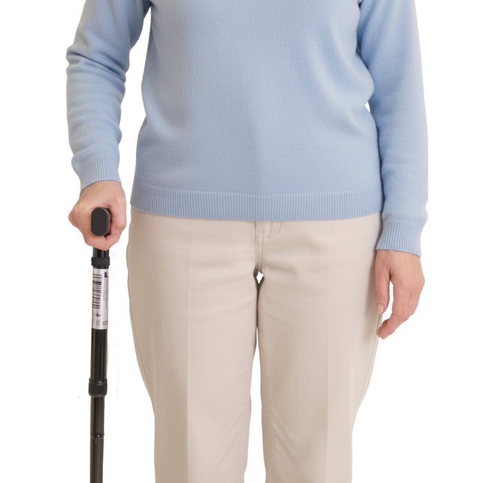 Bastón Plegable, Bastones para Andar Personas Mayores Negro | PEPE | P10004
