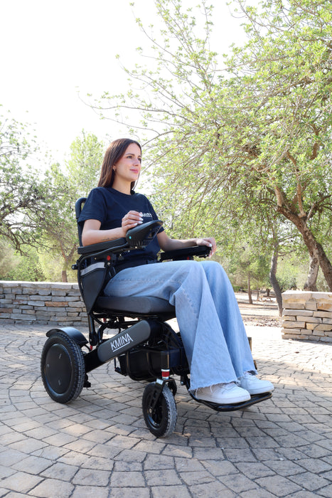 Silla de Ruedas Eléctrica Gris | KMINA | K10075