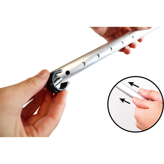 Muletas Ortopédicas Adulto (x2 uds), Muletas de Aluminio Regulables | PEPE | P10001