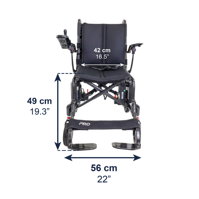 Silla de Ruedas Eléctrica Fibra Carbono | KMINA | K10076