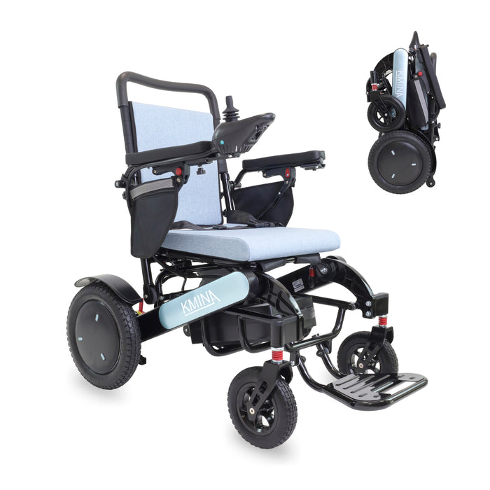 Silla de Ruedas Eléctrica Azul | KMINA | K10074