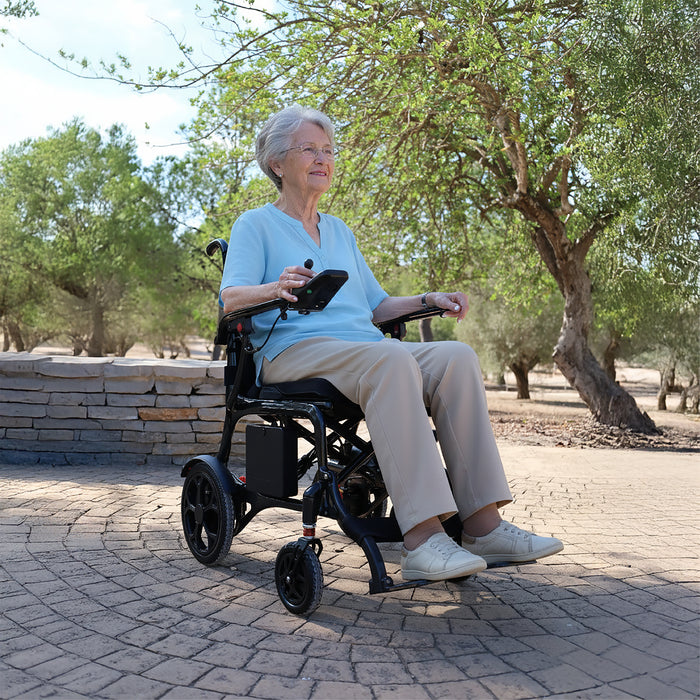 Silla de Ruedas Eléctrica Fibra Carbono | KMINA | K10076