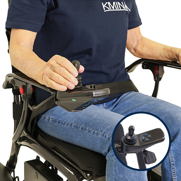 Silla de Ruedas Eléctrica Fibra Carbono | KMINA | K10076