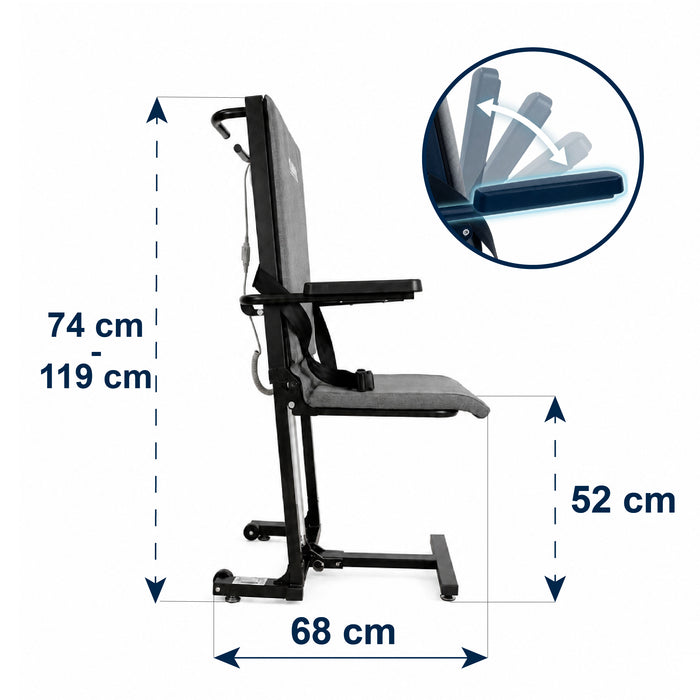Silla Elevadora de Suelo para Personas Mayores | KMINA | K40073