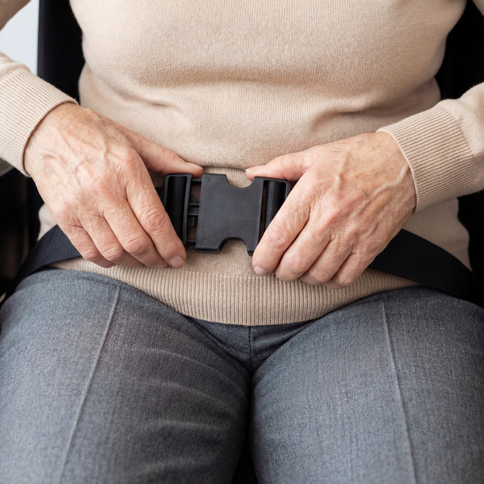 Silla de Ruedas Autopropulsable (Ancho Asiento 46 cm), Silla de Ruedas Plegable para Ancianos | PEPE | P10034