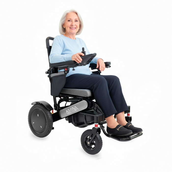Silla de Ruedas Eléctrica Gris | KMINA | K10075