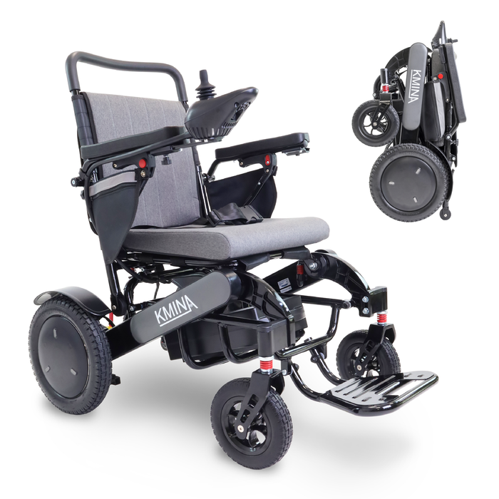 Silla de Ruedas Eléctrica Gris | KMINA | K10075