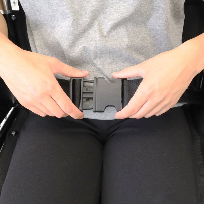 Silla de Ruedas Todoterreno Plegable (Asiento 46 cm), Sillas de Ruedas para Personas Mayores | KMINA | K10077