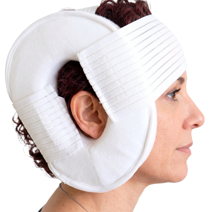 Velcro Ear Pillow with Hole, Anti-Decubitus Ear Pillow for Chondrodermatitis | KMINA | K40051