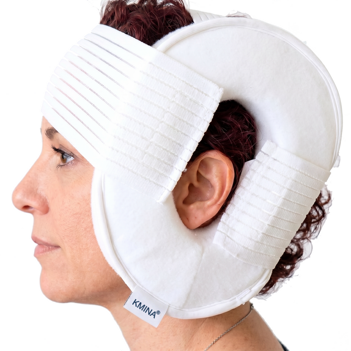 Velcro Ear Pillow with Hole, Anti-Decubitus Ear Pillow for Chondrodermatitis | KMINA | K40051