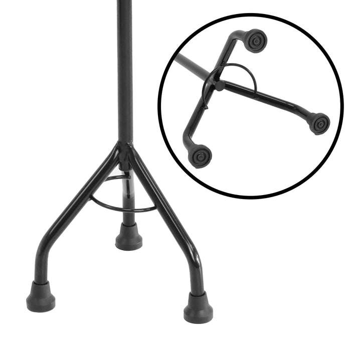 Bastón 3 patas, Bastón 3 apoyos Negro | PEPE | P10047