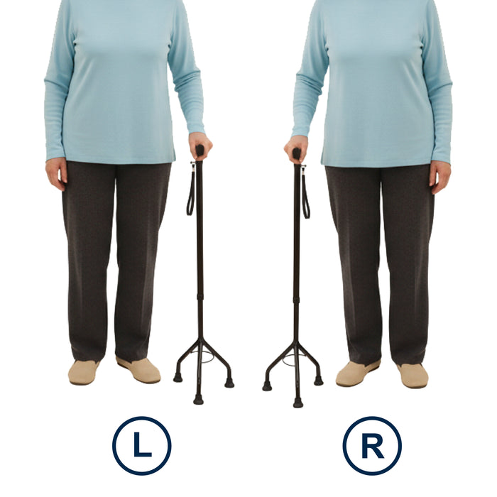 Bastón 3 patas, Bastón 3 apoyos Negro | PEPE | P10047