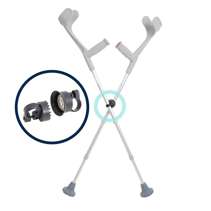 Clip Anticaída Muletas, Soporte Muletas Evita Caída | KMINA | K10086