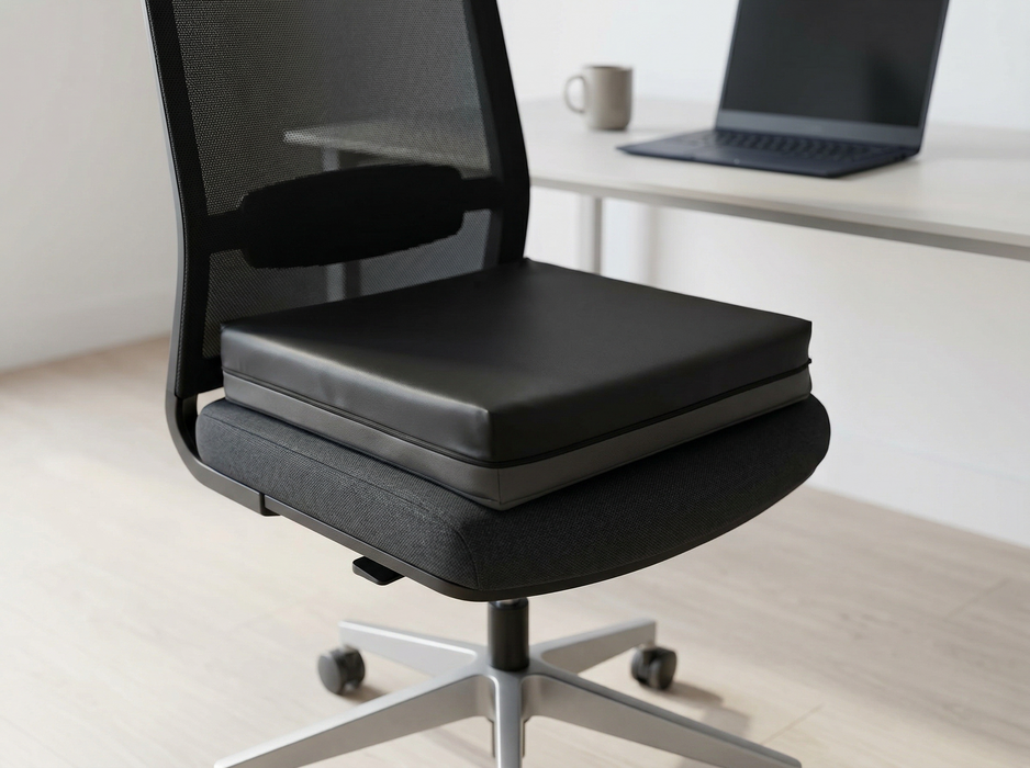 Anti-bedsore Cushion for Wheelchairs (42x42x8 cm, Medium Density), Postural Cushion for Seniors | PEPE | P40001