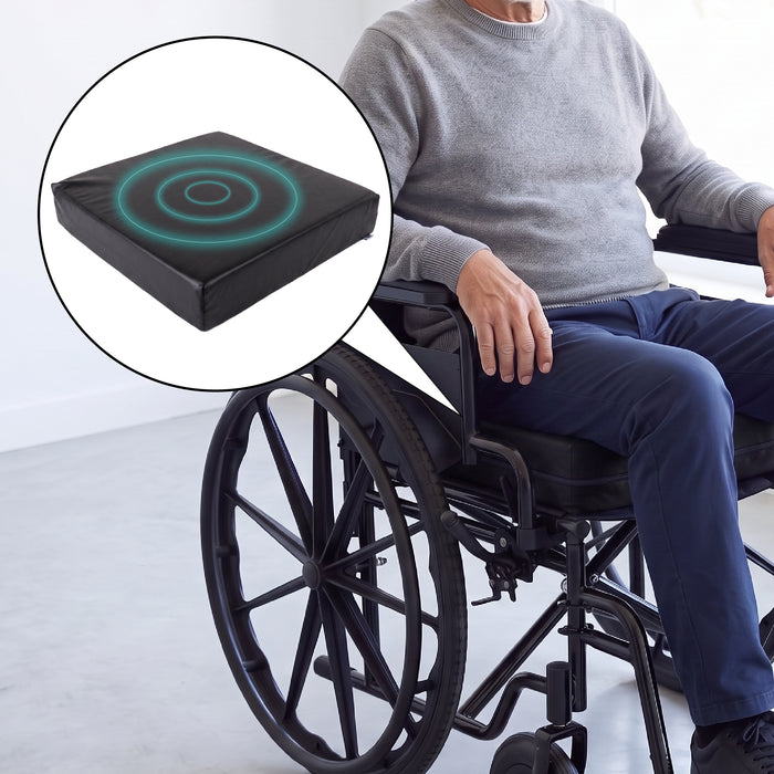 Anti-bedsore Cushion for Wheelchairs (42x42x8 cm, Medium Density), Postural Cushion for Seniors | PEPE | P40001