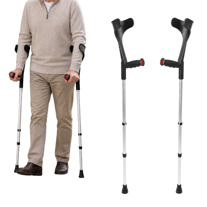 Muletas Ortopédicas Adulto (x2 uds), Muletas de Aluminio Regulables | PEPE | P10001