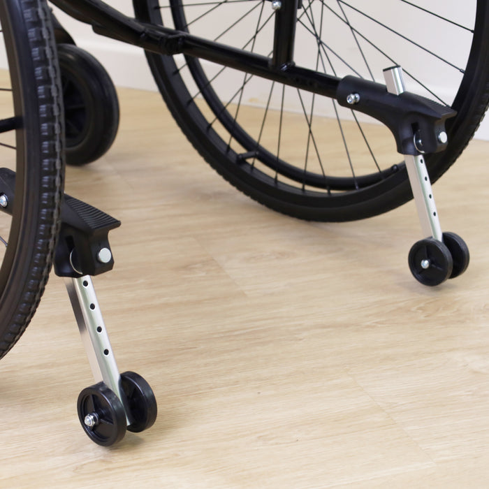 Ruedas Antivuelco para Silla de Ruedas, Ruedines Antivuelco (x2 uds) | KMINA | K10093