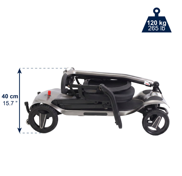 Scooter Elétrica Leve e Dobrável para Adultos Azul | KMINA | K10094