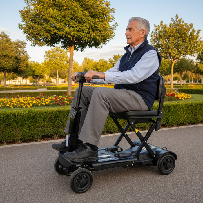 Scooter Eléctrico Plegable para Adultos Negro | PEPE | P10042