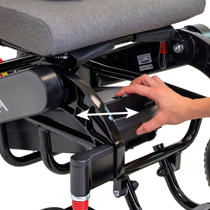 Silla de Ruedas Eléctrica Gris | KMINA | K10075