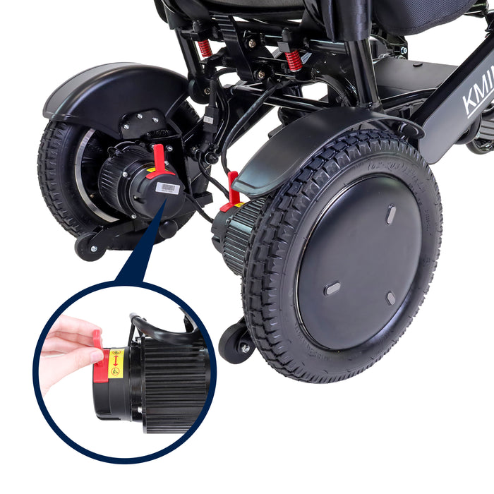 Silla de Ruedas Eléctrica Gris | KMINA | K10075