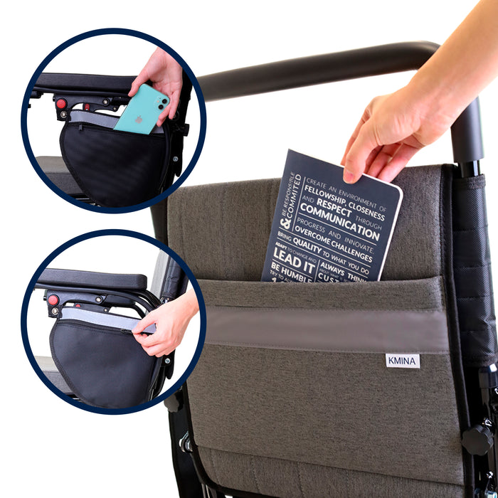 Silla de Ruedas Eléctrica Gris | KMINA | K10075