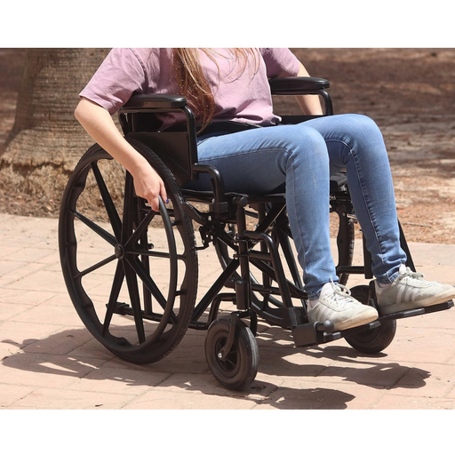 silla ruedas autopropulsable exterior