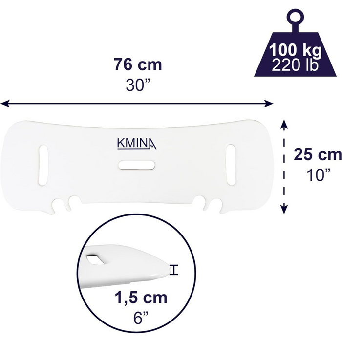 Tabla de Transferencia para Pacientes, Tabla de Transferencia de Silla de Ruedas a Coche | KMINA | K40068