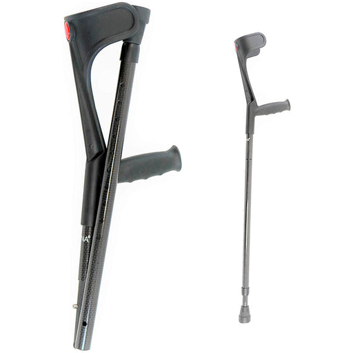 muleta plegable fibra carbono extendida